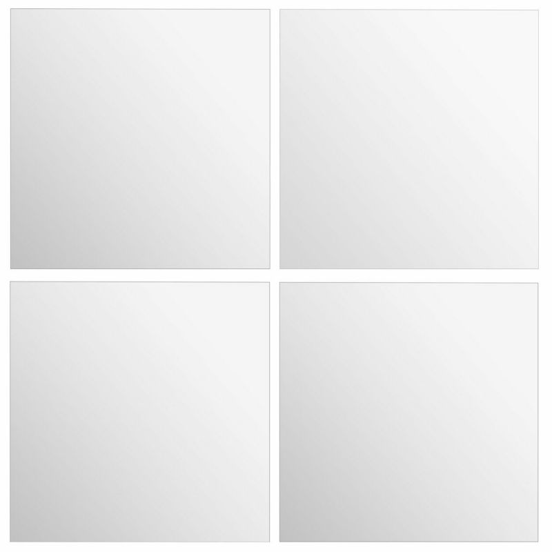 Lustra samoprzylepne 5five Simply Smart 30 x 30 cm 4 sztuki kwadrat 1 kpl.
