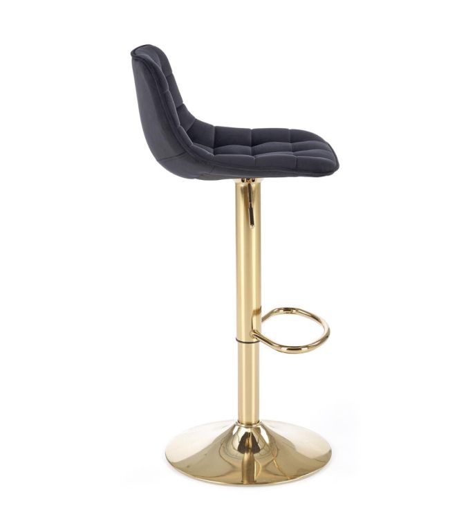 Hoker H-120 VELVET czarny/złoty HALMAR 1 szt.