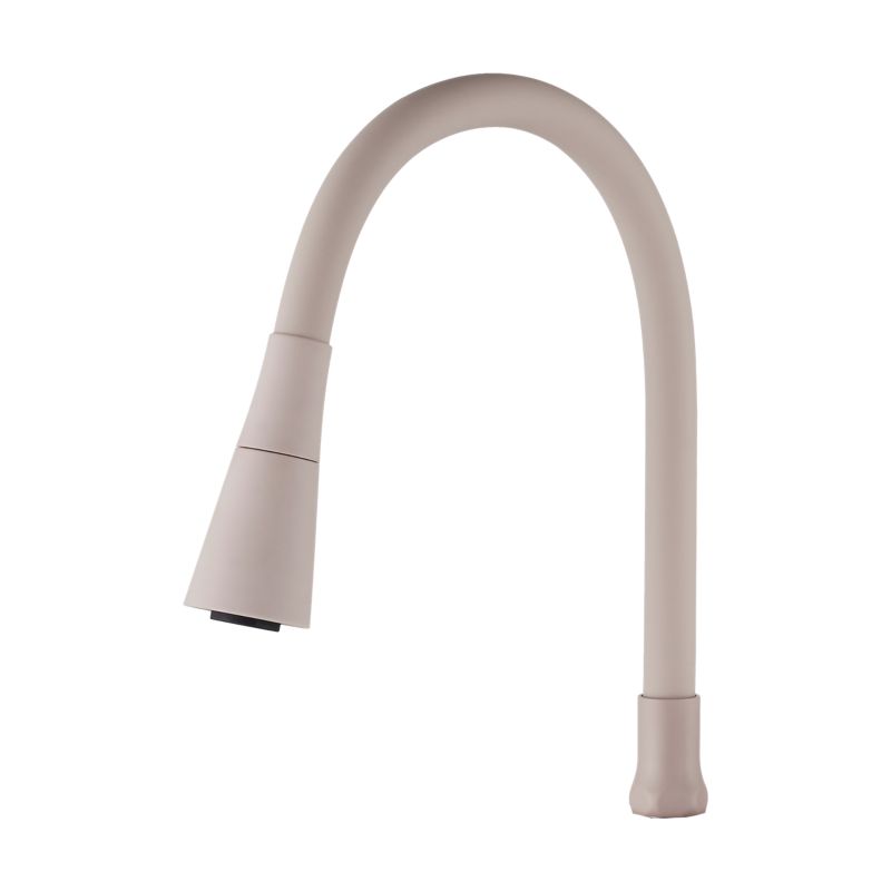 Dwufunkcyjna elastyczna wylewka Invena do baterii PLUS, beżowy 1 szt.