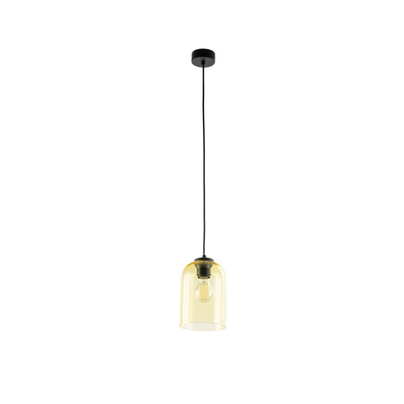 Lampa wisząca TK-Lighting Molly żółty klosz - 1szt.