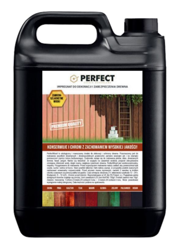 Impregnat do drewna Perfect Wood 10L Biały 1 szt.