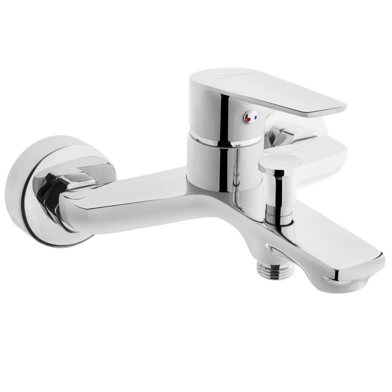 Bateria wannowa Invena Dokos jednouchwytowa chrom 1 szt.