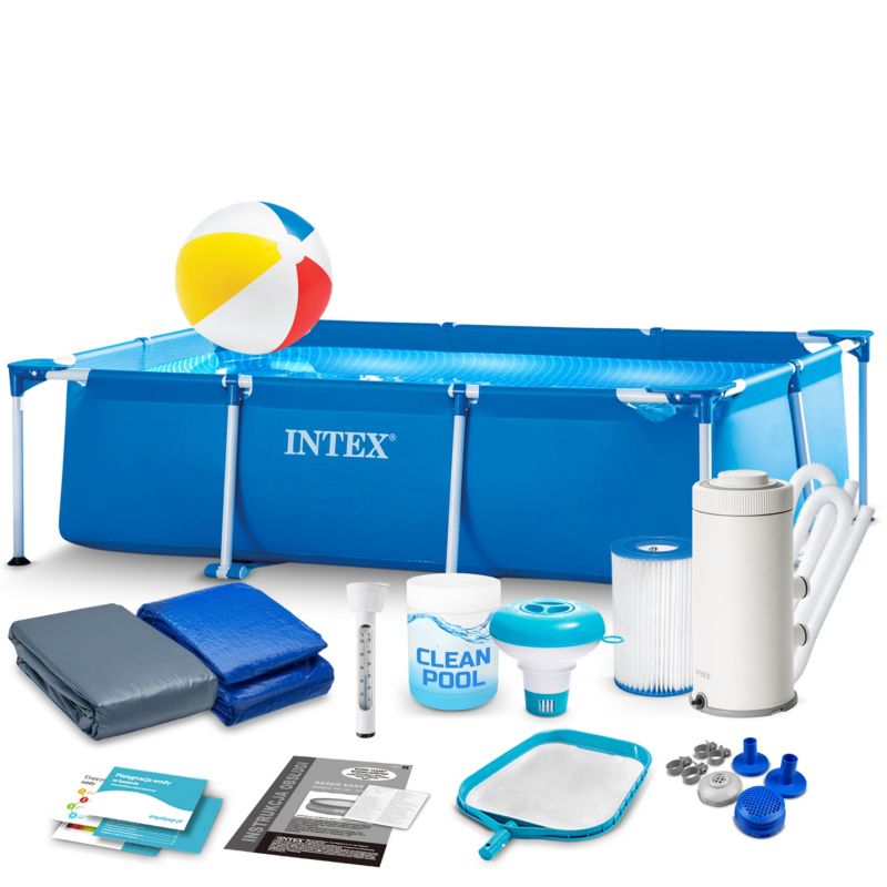 Basen ogrodowy Intex stelażowy 260x160x65cm 28271-15W1 1szt.