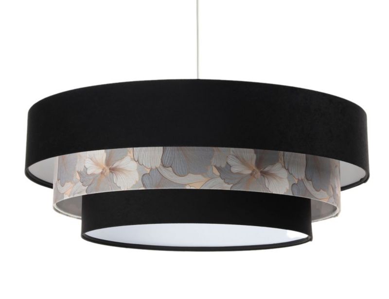 Lampa Bps Koncept wisząca TRIO MIX czarna/wielokolorowa 1 szt