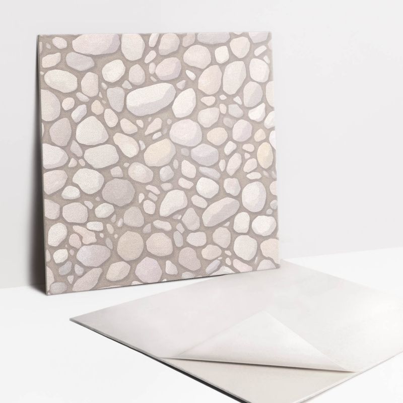 Kafelki samoprzylepne Tulup 30x30 cm Delikatne kamienie 9 szt.