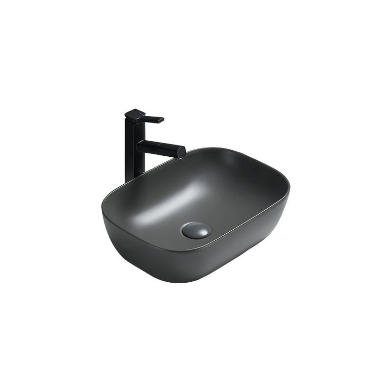 Umywalka nablatowa Mexen Rita szary 45,5x32,5 cm 1 szt.