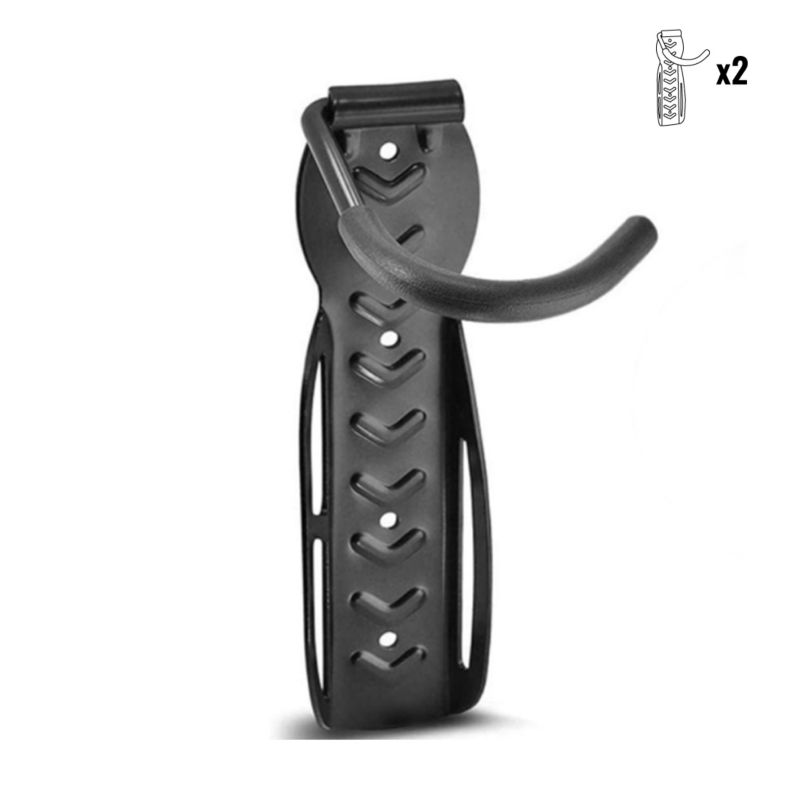 Wieszak na rower na ścianę AR Shelving Rivet 5x7 cm 2 szt