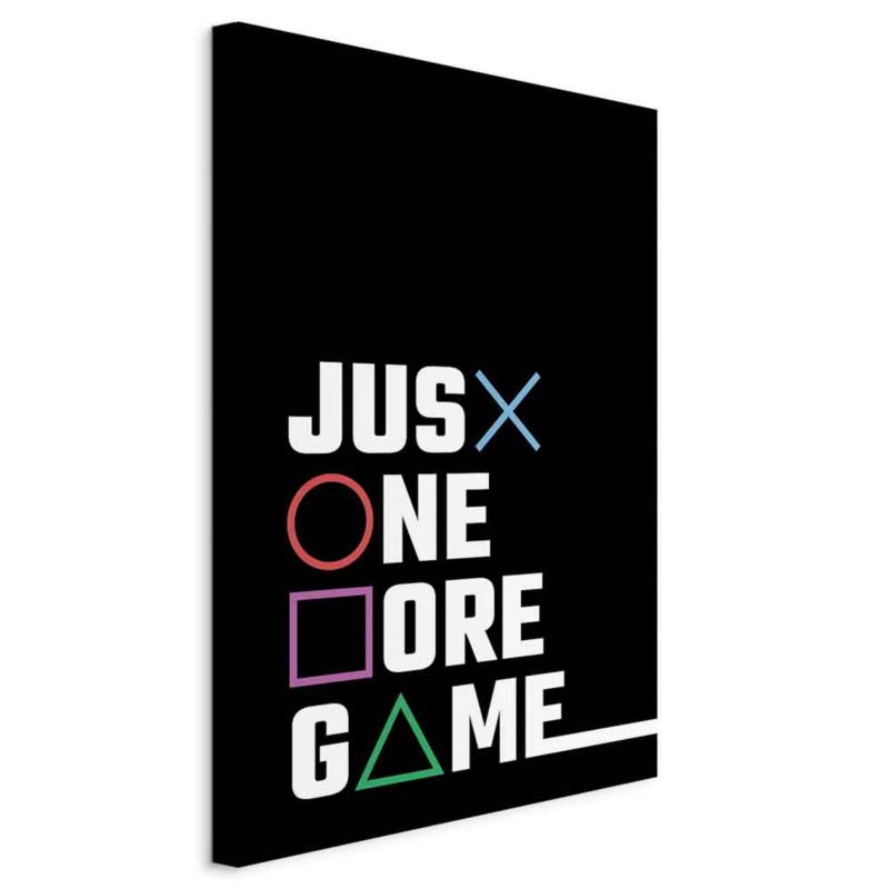 Obraz Artgeist Binge Gaming 80 x 120 cm płótno włoskie 1 szt