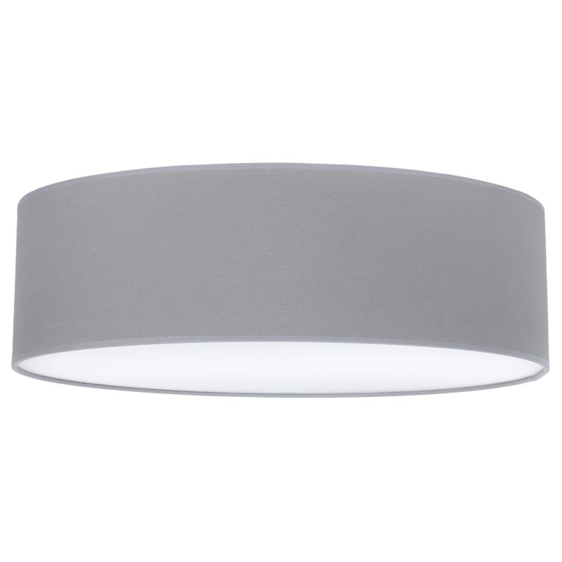 Lampa sufitowa Light Home LH Gaja Plexi 1x E27 60W klosz 50cm szary 1szt.