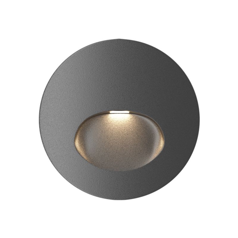 Oprawa zewnętrzna wpuszczana Maytoni Bil czarna LED 3W 3000K 60lm IP54 wym: 7 x 7 cm - 1 szt.