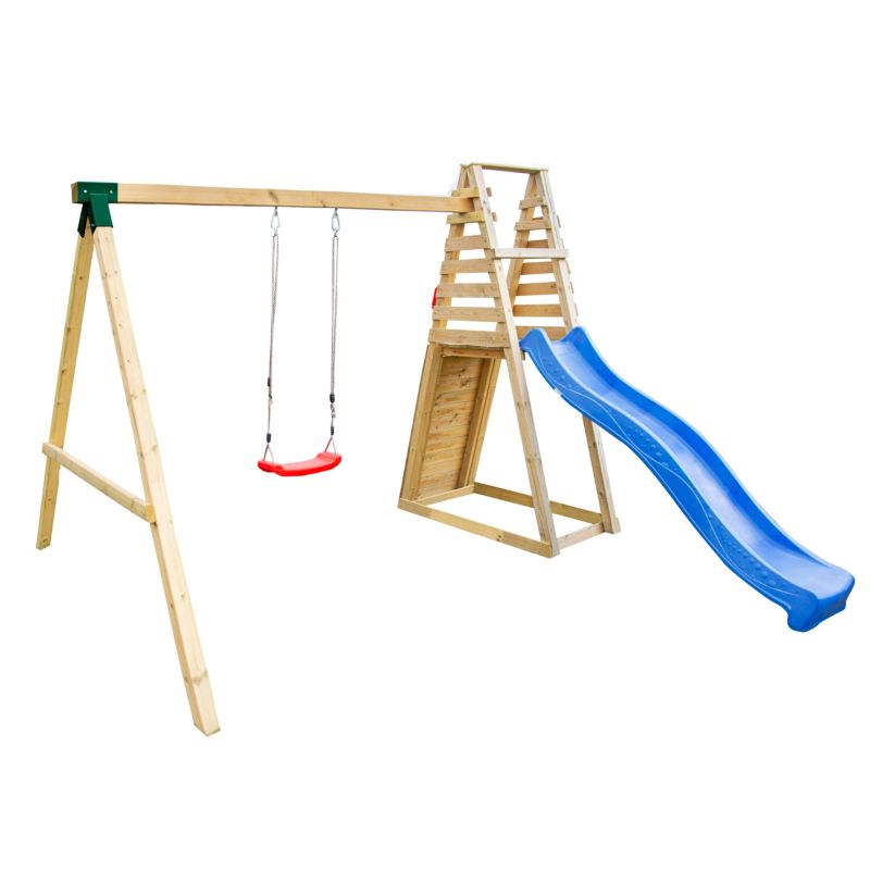 Drewniany plac zabaw dla dzieci 4iQ Group Domi 1 szt.