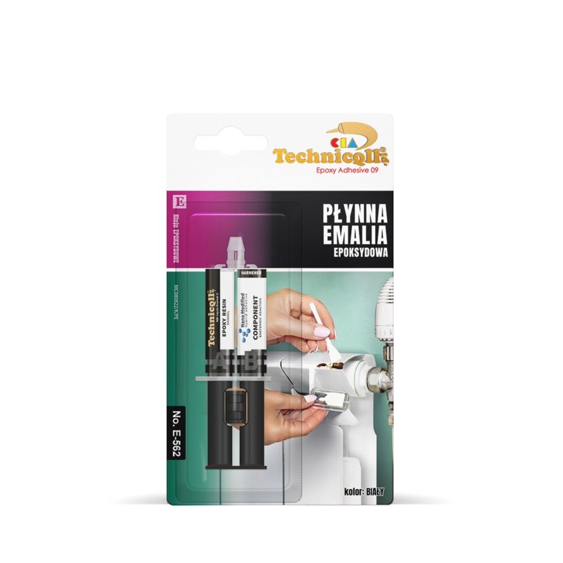 Emalia epoksydowa Technicqll płynna 2 x 3 ml