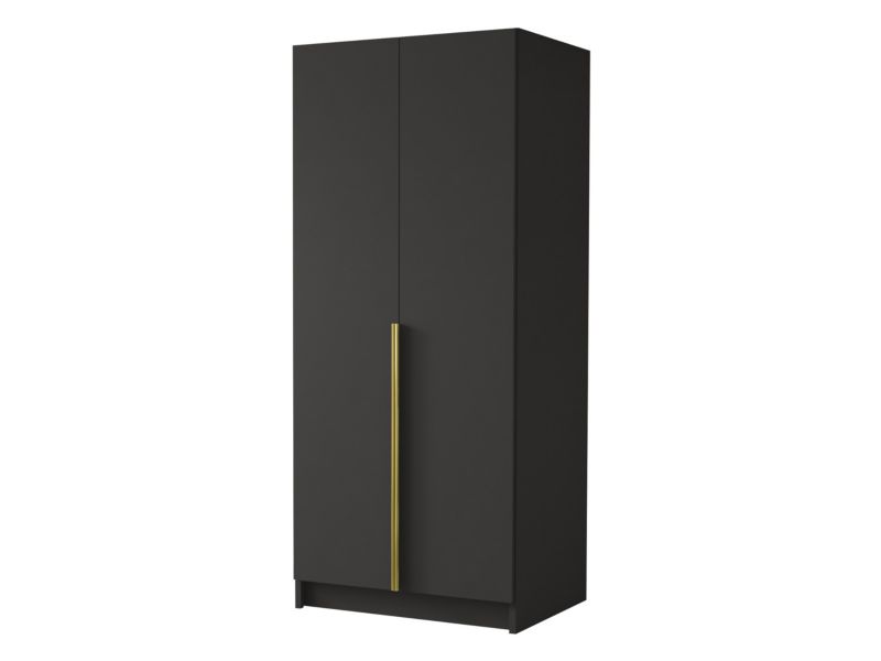 Szafa MIRJAN 24 pokojowa Bono I czarny/złoty 1 szt.
