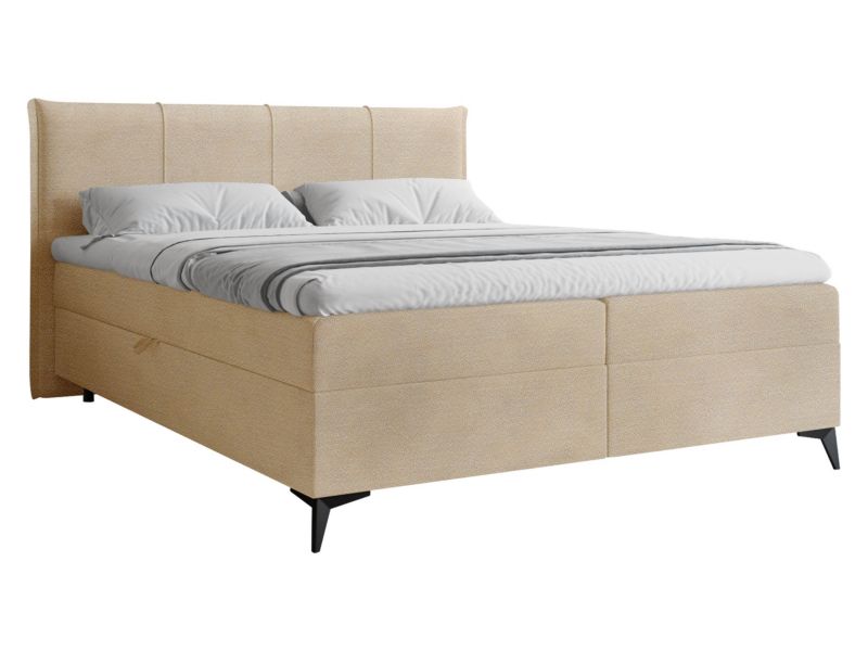 Łóżko kontynentalne MIRJAN 24 Eco Bis 140x200 beż karmelowy 1 szt.