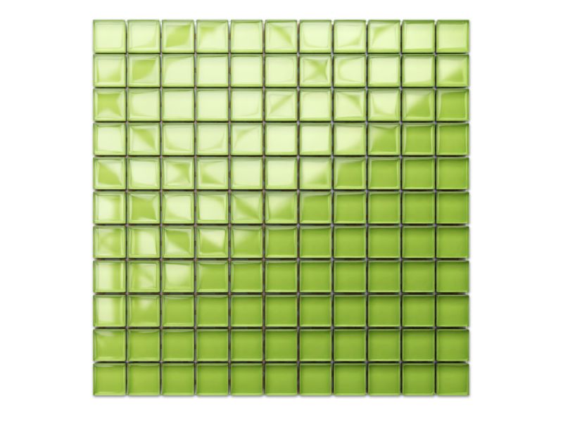 Mozaika szklana Ilcom zielona zefir 30x30cm 1 szt.