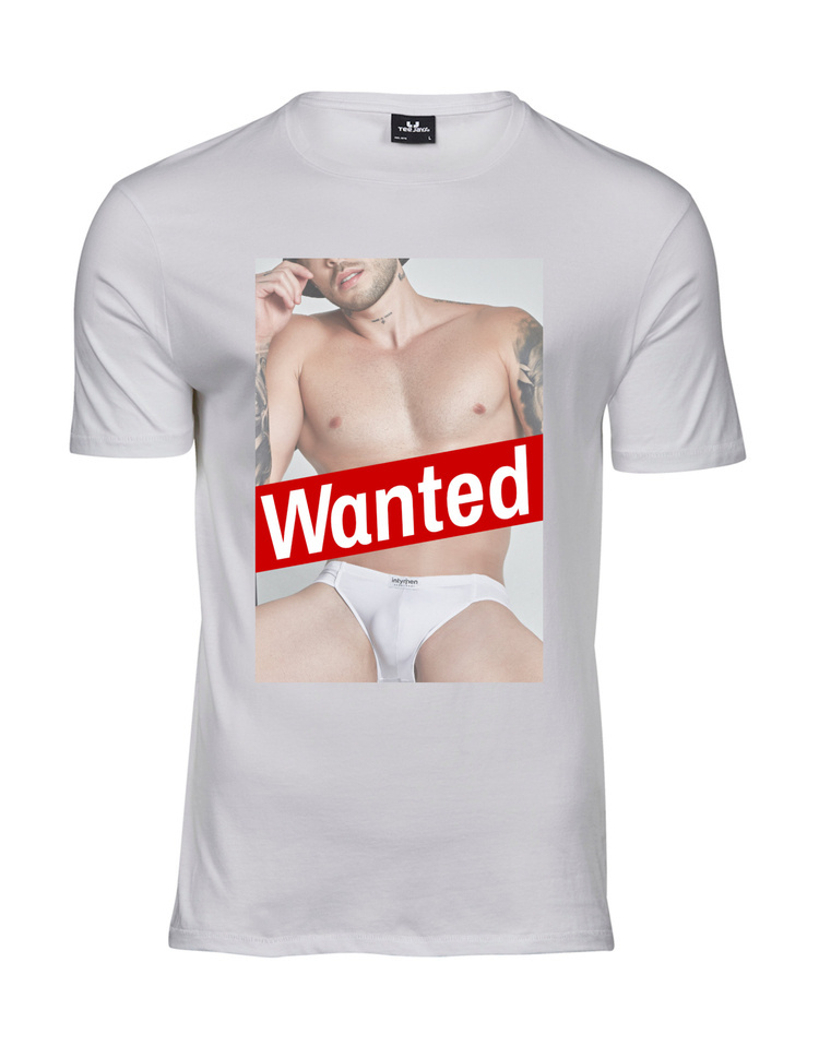 Koszulka męska T-Shirt | Wanted men | Luxury Elite Gent