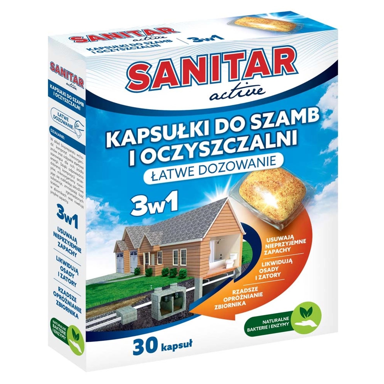 Kapsułki Sanitar Active - 30 szt.