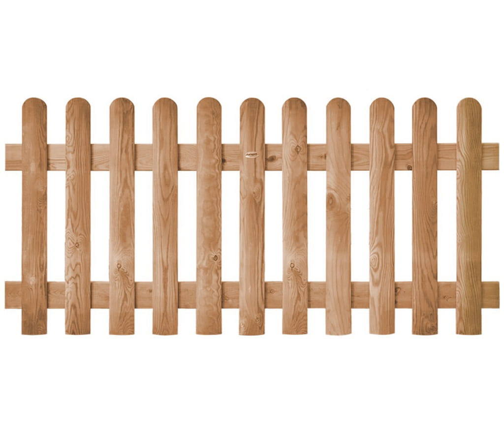 SYLVA KLASYCZNY PŁOT SZTACHETOWY - BRISTOL - PANEL 90x250 CM