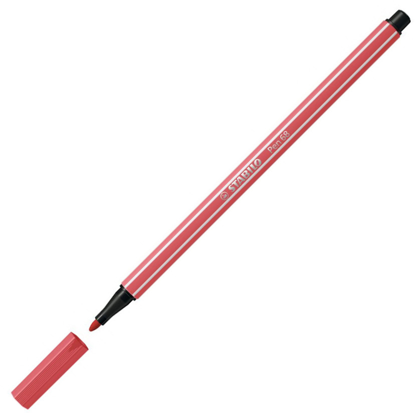 Pisak Stabilo Pen 68/49, okrągła, 1mm, truskawkowy