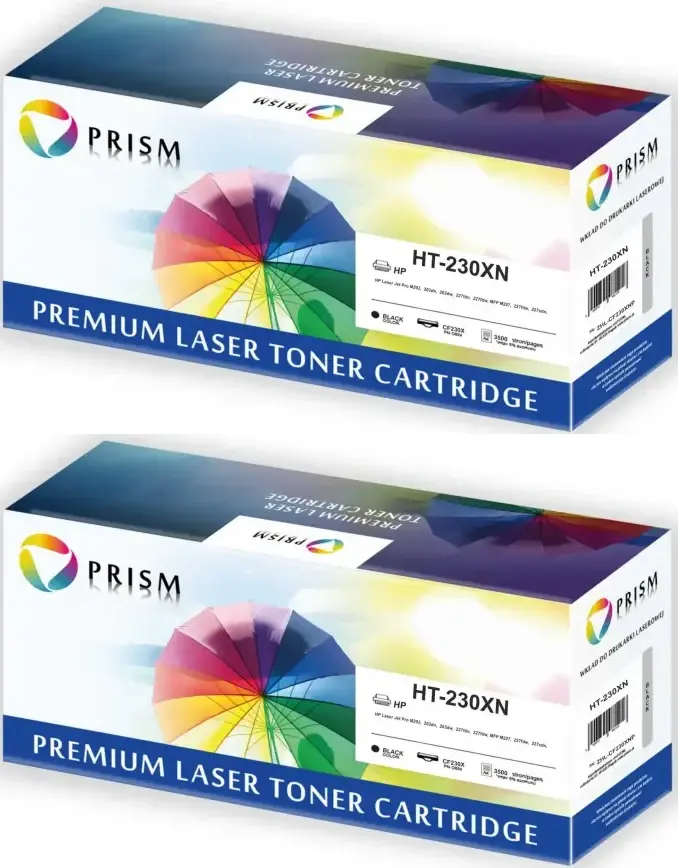 2x Toner Prism HT-230XN (30X, CF230X, CRG051), 3500 stron, black (czarny)