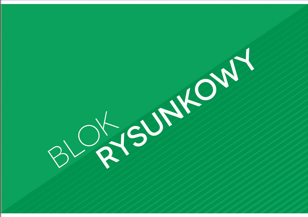 Blok rysunkowy Interdruk Economy, A3, 20 kartek, biały