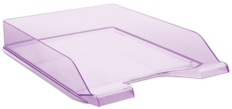 Półka na dokumenty Donau, A4, plastikowa, fioletowy
