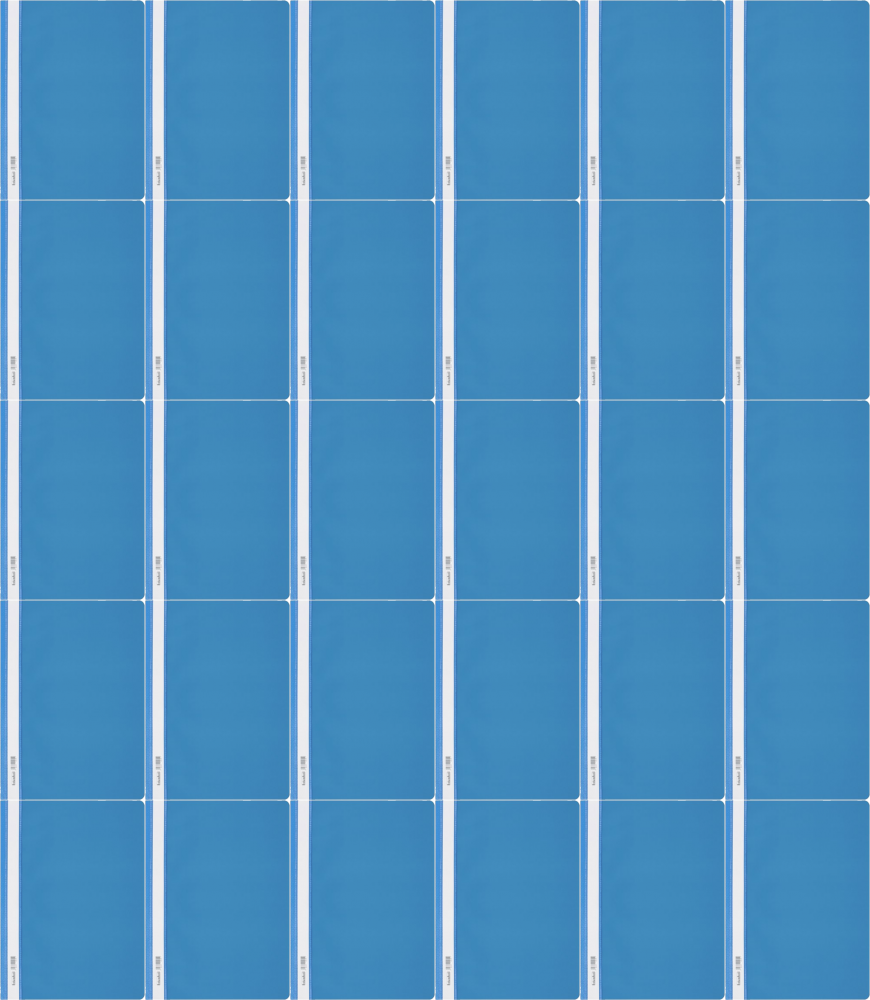 60x Skoroszyt plastikowy Biurfol, twardy, A4, jasnoniebieski