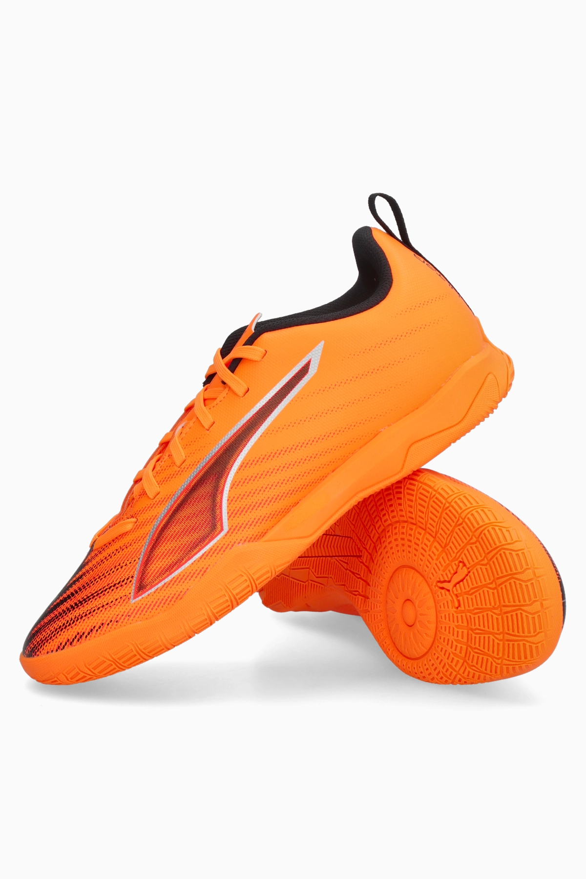 Halówki Puma Ultra 6 Play IN Junior - Pomarańczowy