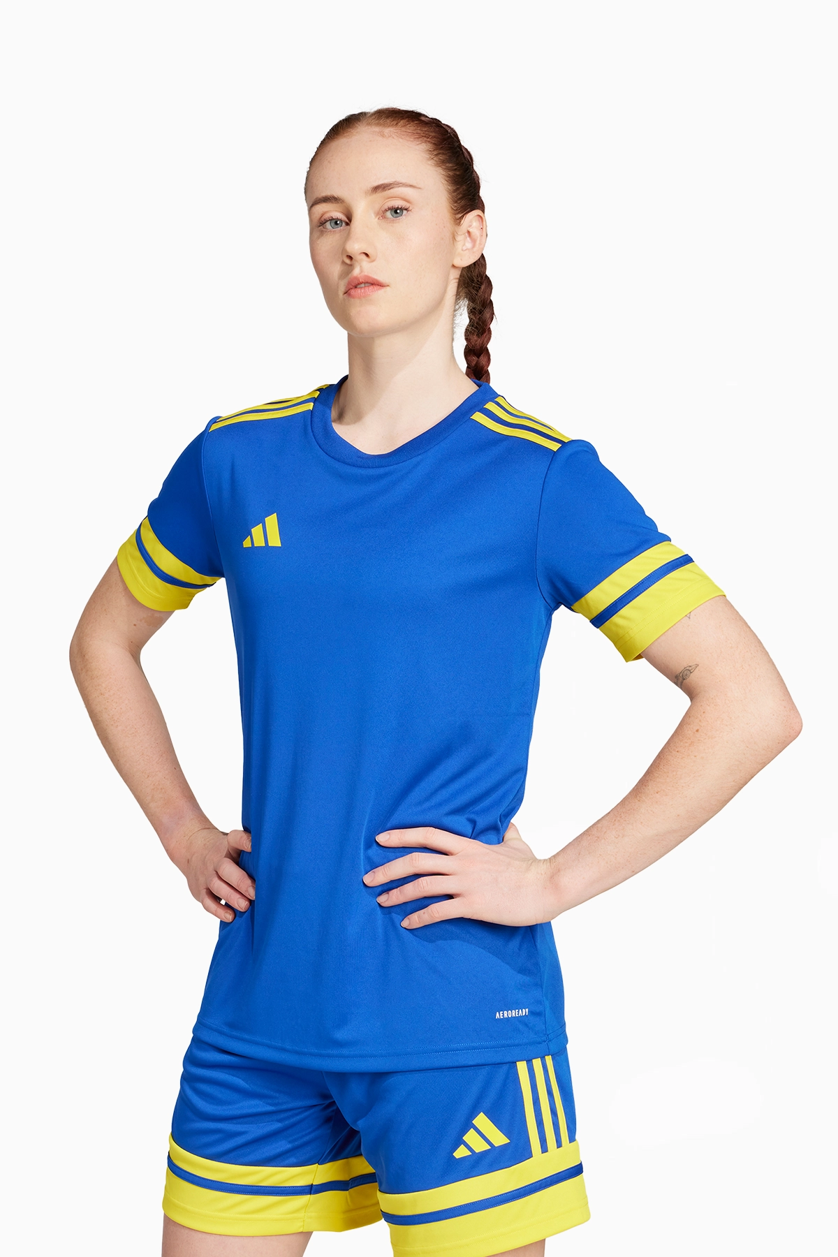 Koszulka adidas Squadra 25 Damska - Niebieski