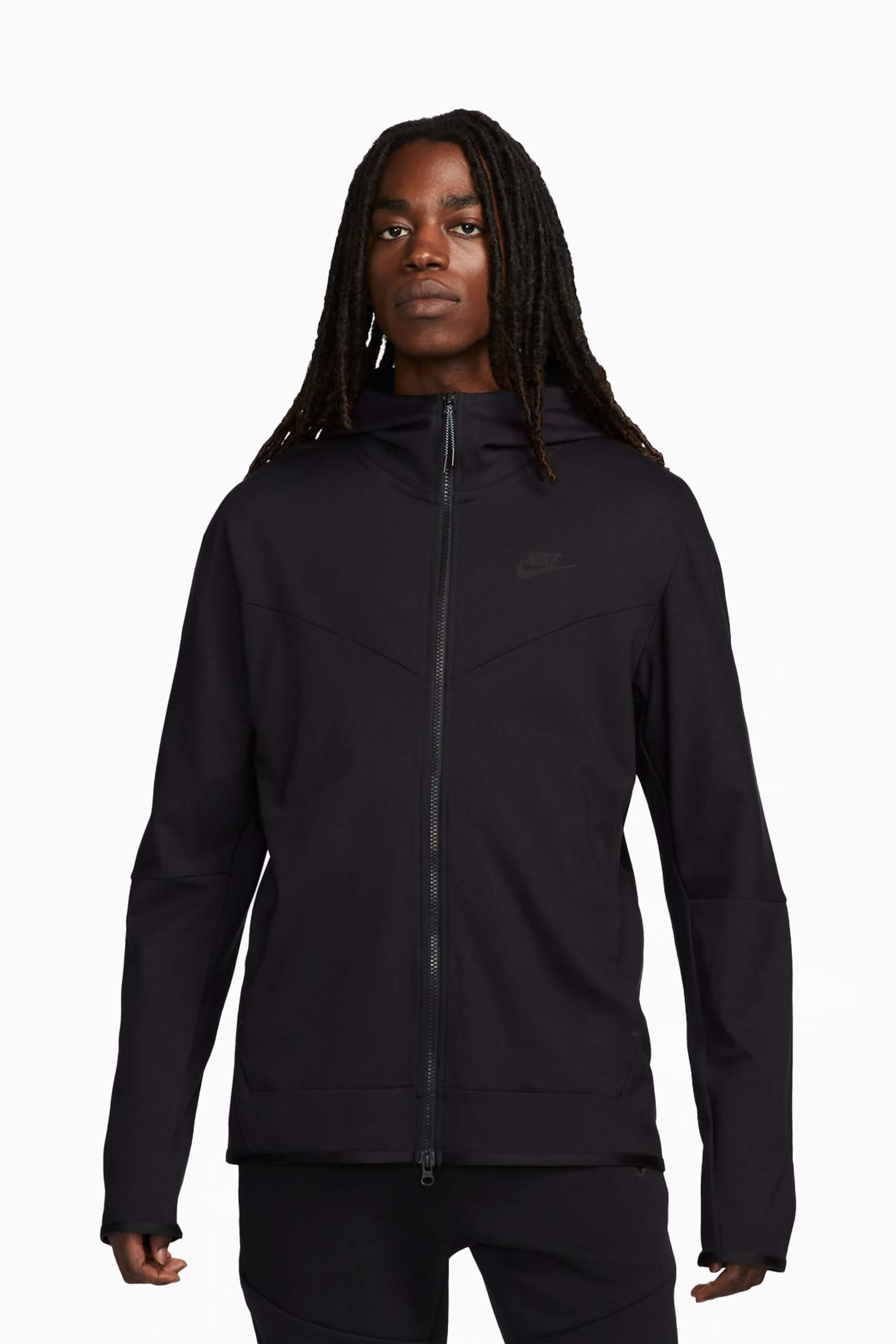 Bluza z kapturem Nike Sportswear Tech Fleece Lightweight - Czarny