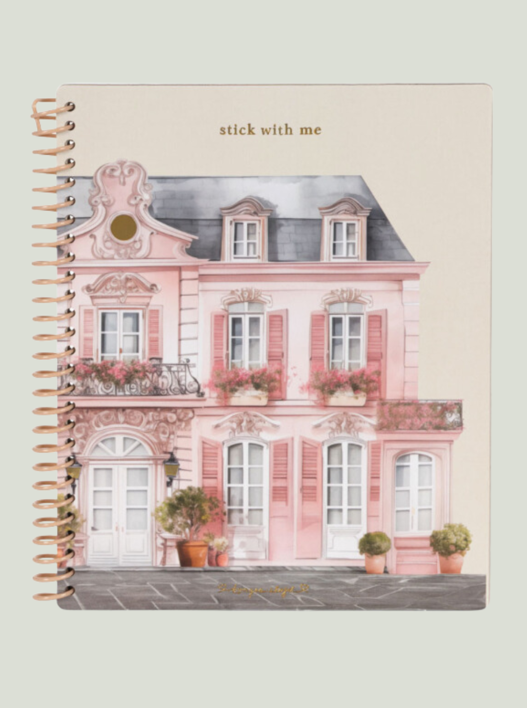 Książeczka z naklejkami DUSTY PINK Konges Sløjd