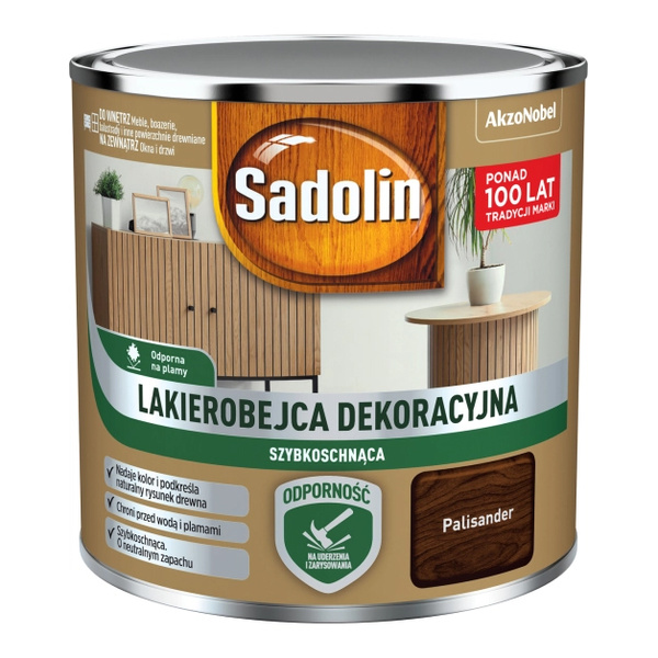 Lakierobejca dekoracyjna Palisander 0,2L Sadolin