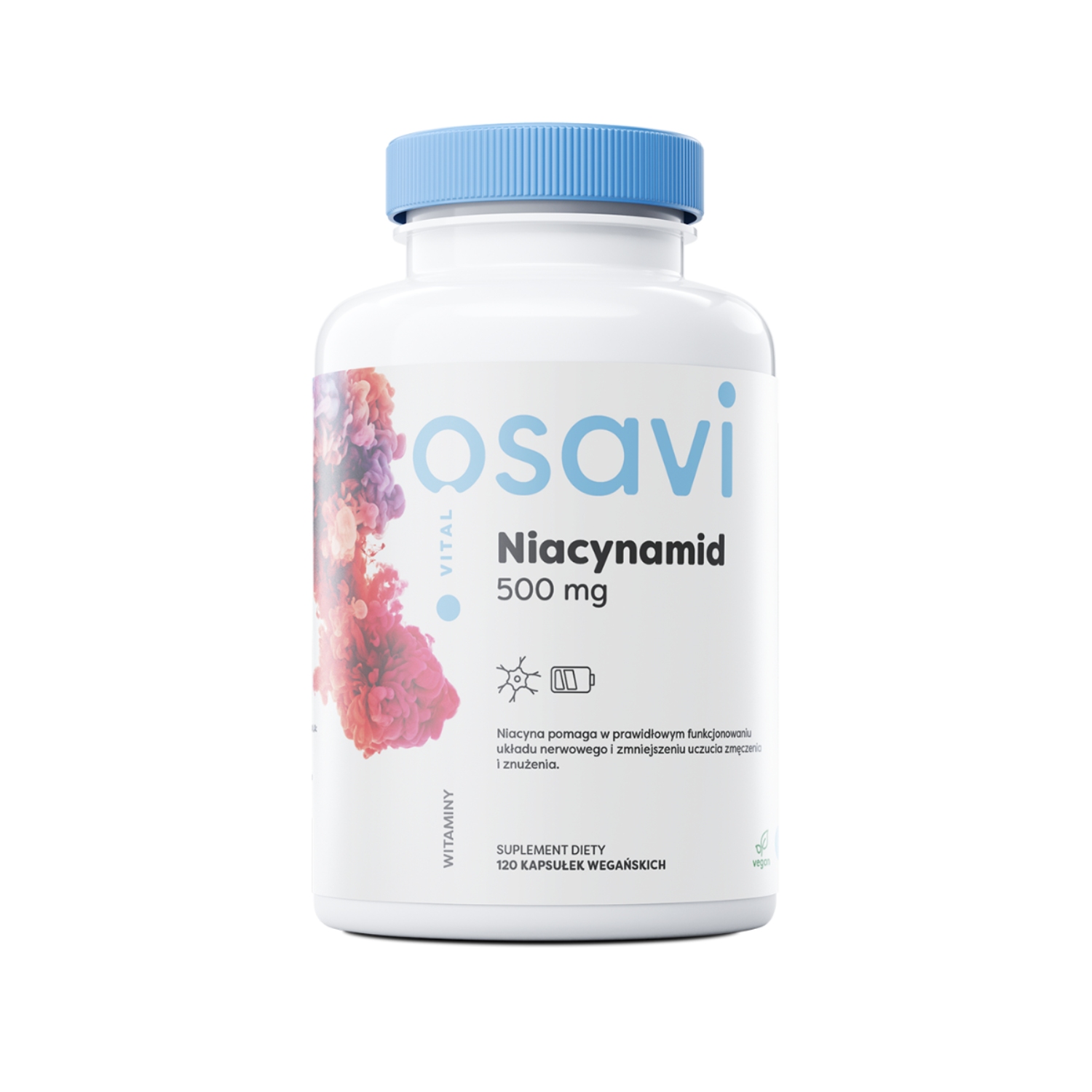 Osavi niacynamid 500 mg, 60 kapsułek