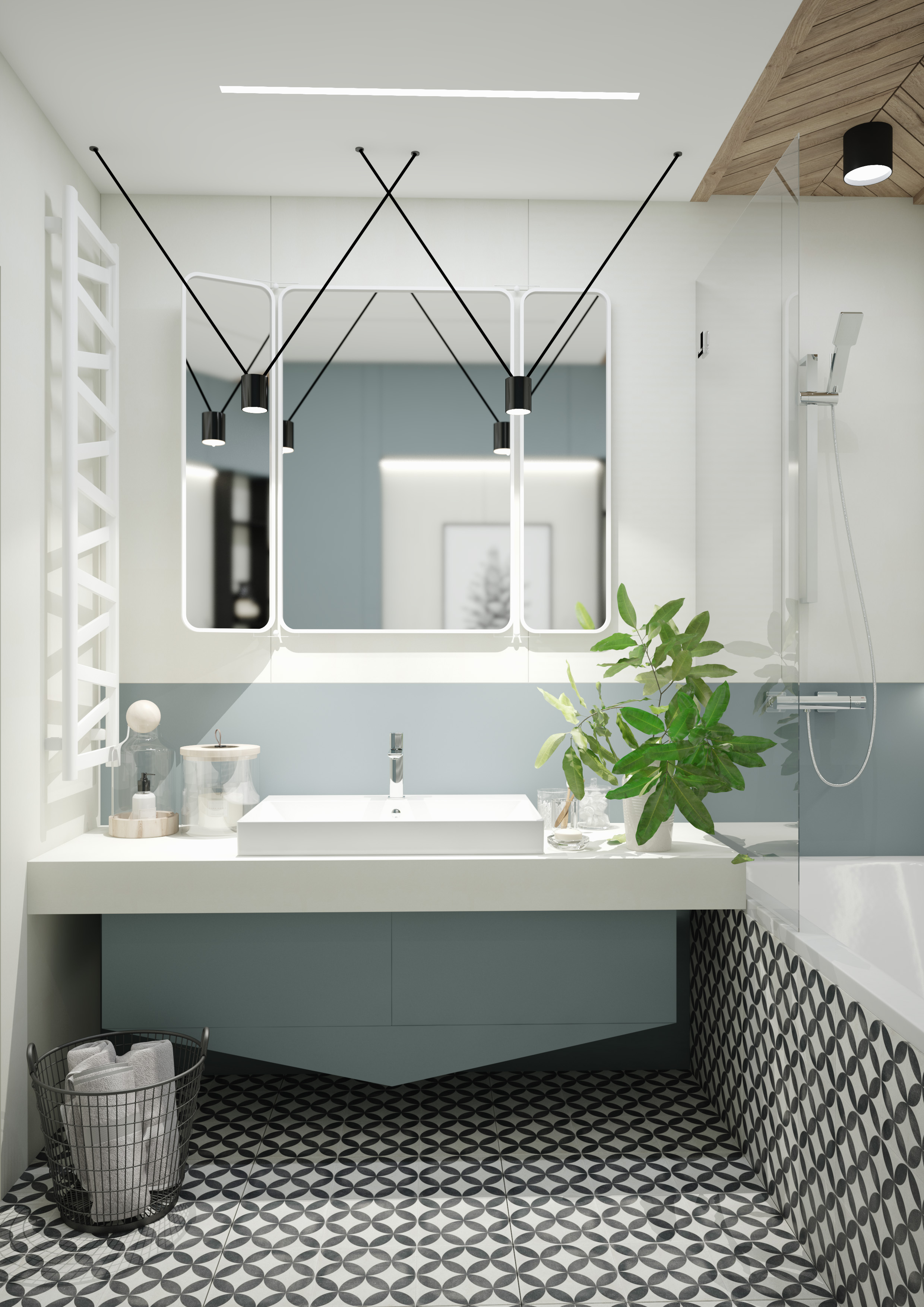 KFA Armatura Morganit bateria umywalkowa stojąca chrom 4922-815-00