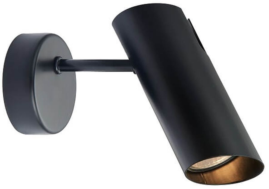 Light Prestige Futuro kinkiet 1x35W czarny LP-17001/1WBK