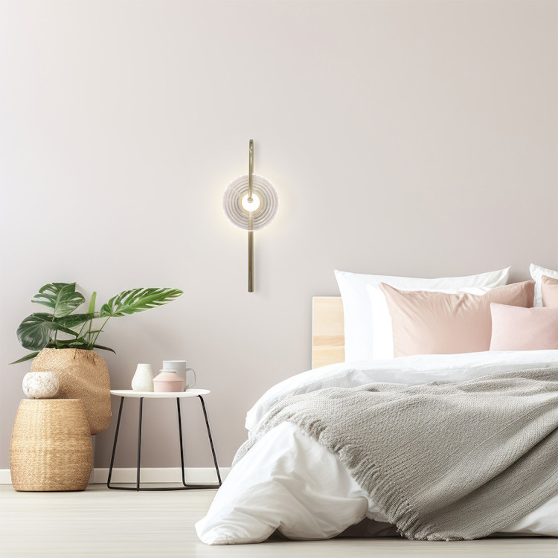 Light Prestige Plato kinkiet 1x6 W przezroczysty LP-0301/1W TR