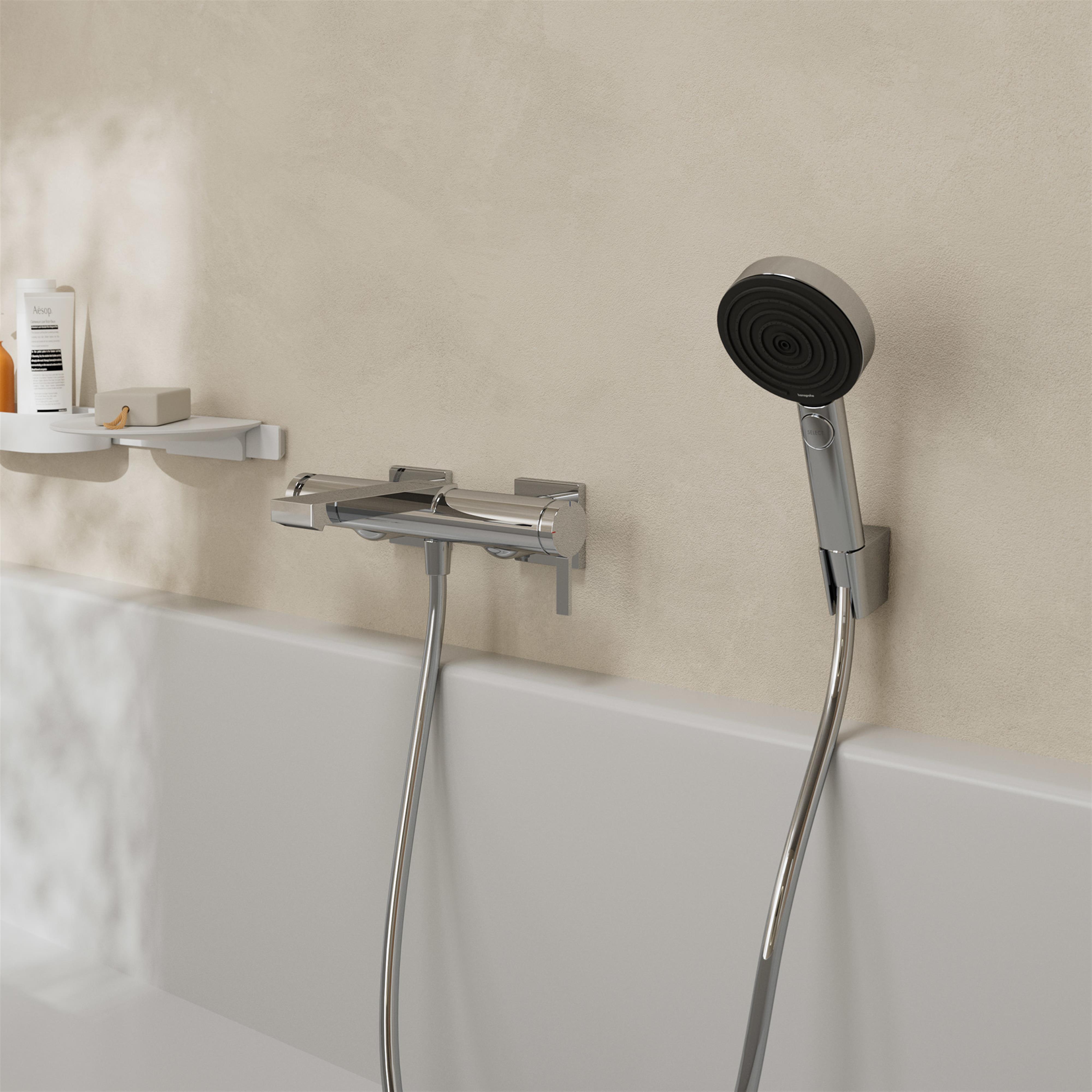 Hansgrohe Tecturis E bateria wannowo-prysznicowa ścienna chrom 73420000