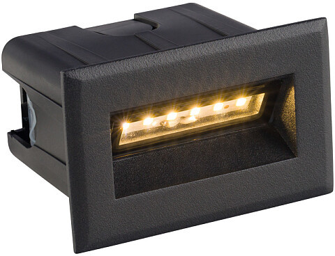 Nowodvorski Lighting Bay LED S kinkiet zewnętrzny 1x3W LED czarny 8164