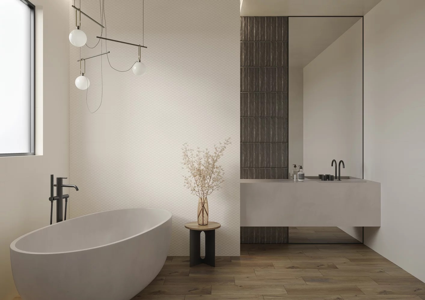 Paradyż Puris White płytka ścienna rekt. ultramat 59,8x29,8 cm biała