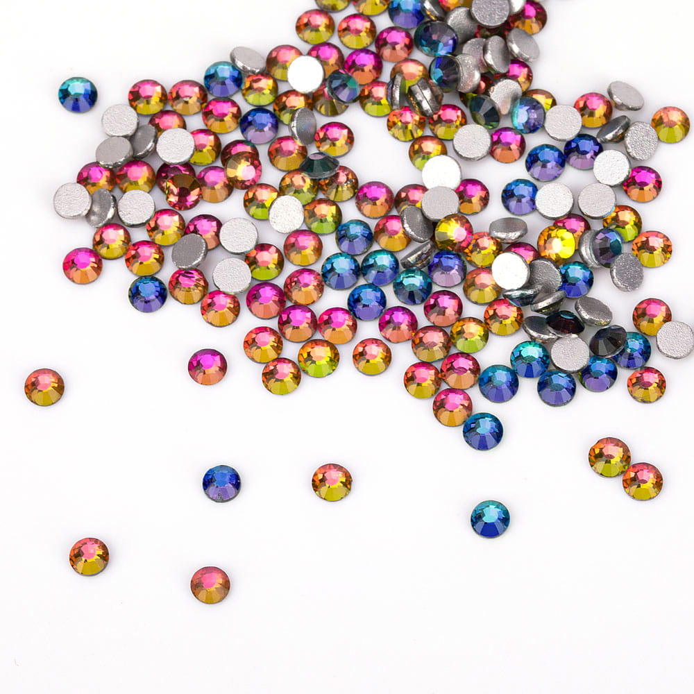 Cyrkonie do paznokci szklane SS10 Vulcano ok.50 szt