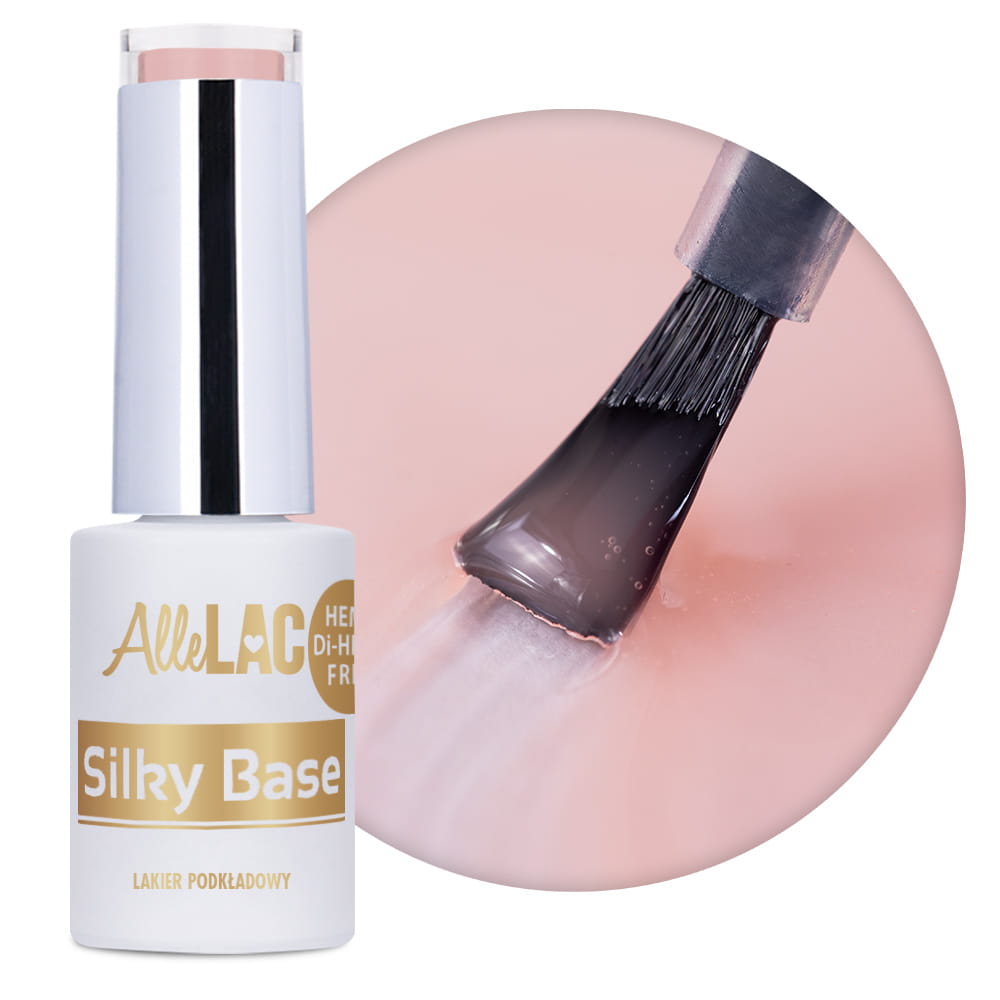 Rubber Silky Base AlleLac Dreamer Nr 3 baza twarda kauczukowa HEMA/Di-HEMA Free 5 g