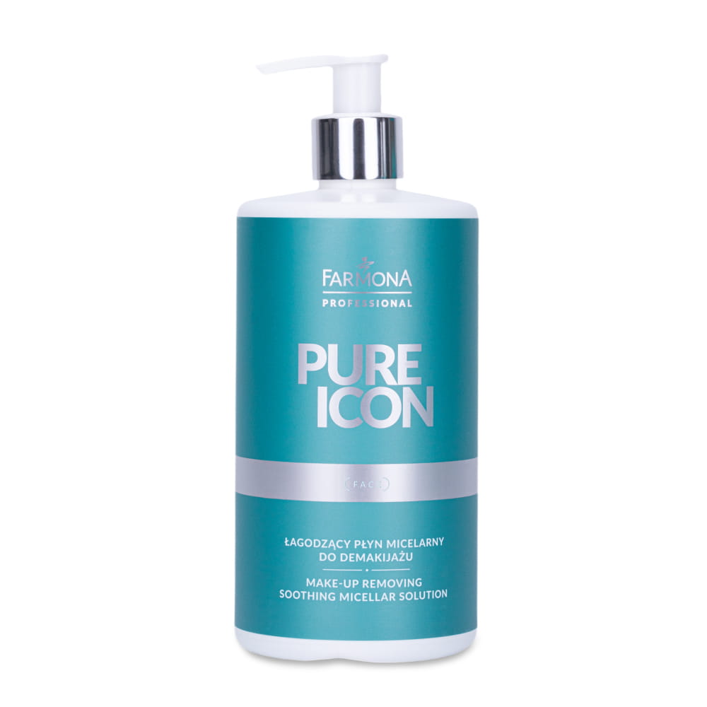 Łagodzący płyn micelarny do demakijażu Farmona Pure Icon 500ml
