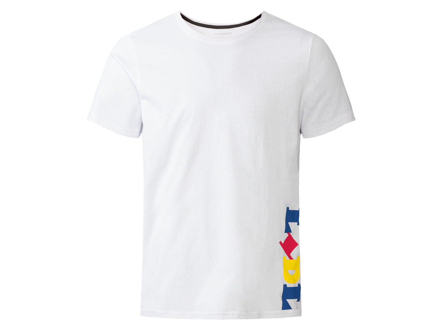 Livergy T-shirt męski bawełniany z kolekcji Lidl M 48/50, Biały