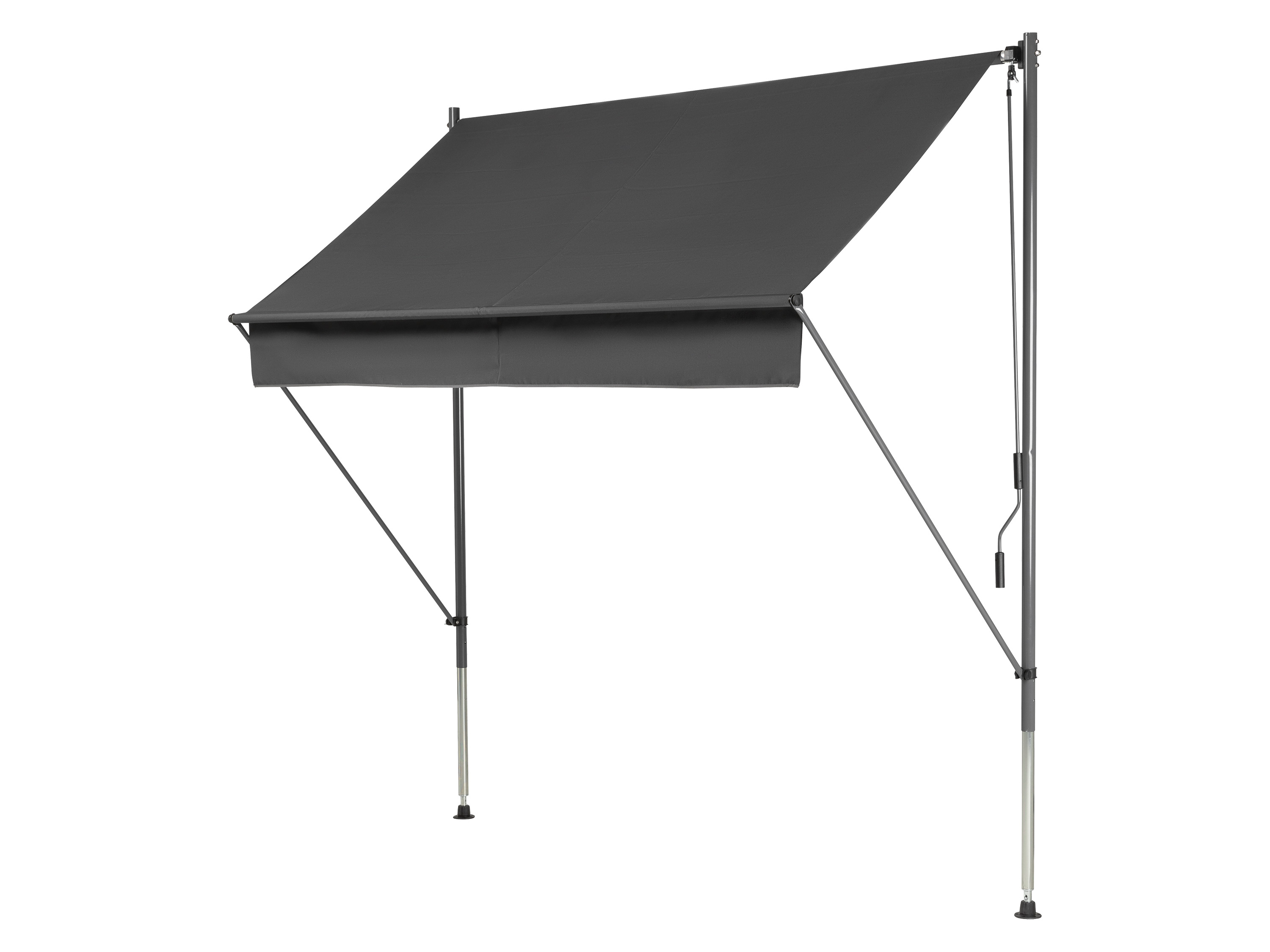 Livarno home Markiza, 200x150 cm, antracytowa