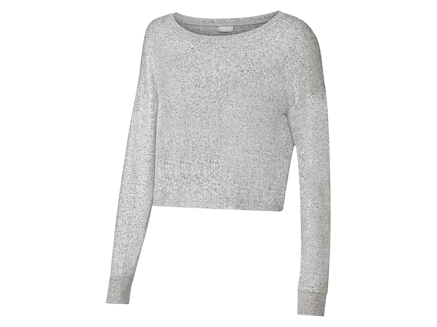 Crivit Sweter damski o szerokim kroju Szary, S36/38