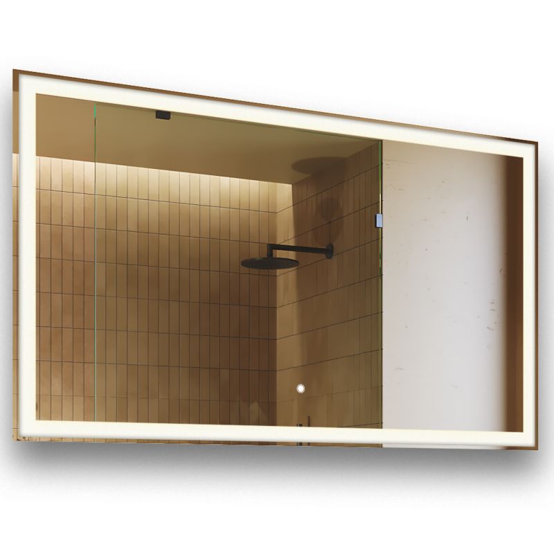 Lustro łazienkowe LED Artforma 120x70 z włącznikiem dotykowym, barwa 4500K 1 szt.