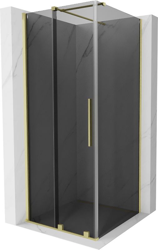 Kabina prysznicowa Mexen Velar grafit złoty 1 szt.