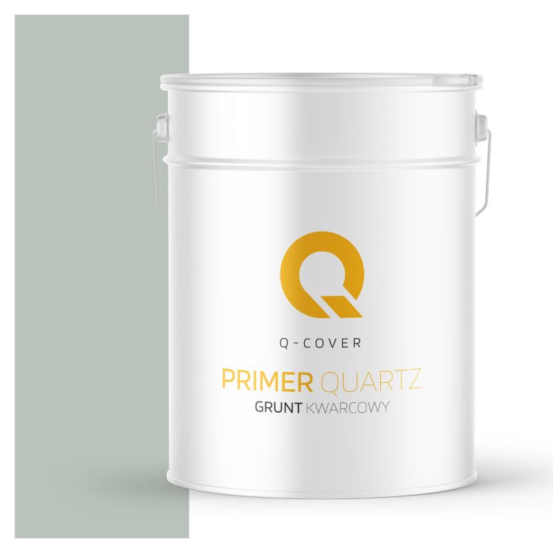 Grunt Kwarcowy pod Tynk Dekoracyjny Q-Cover Szary jasny D903 15KG