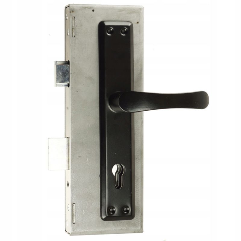 Zamek FEINZ Bramowy 90/63 Wkład Lewy Jania + Puszka + Klamka Do Bram Furtek 1 szt.