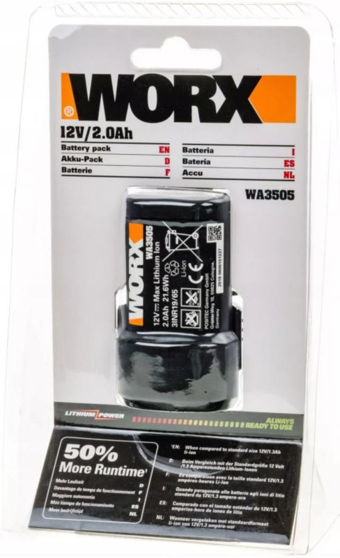Akumulator WORX WA3505 Li-lon 1 szt.